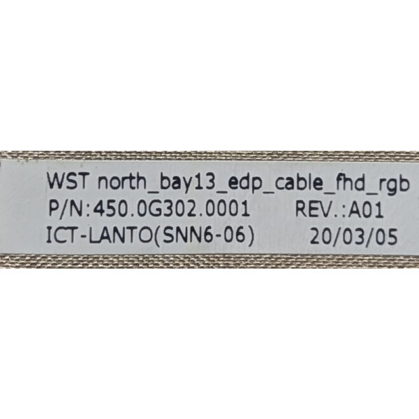 Шлейф матрицы 0HFCCY, 450.0G302.0001, Dell Latitude E5300