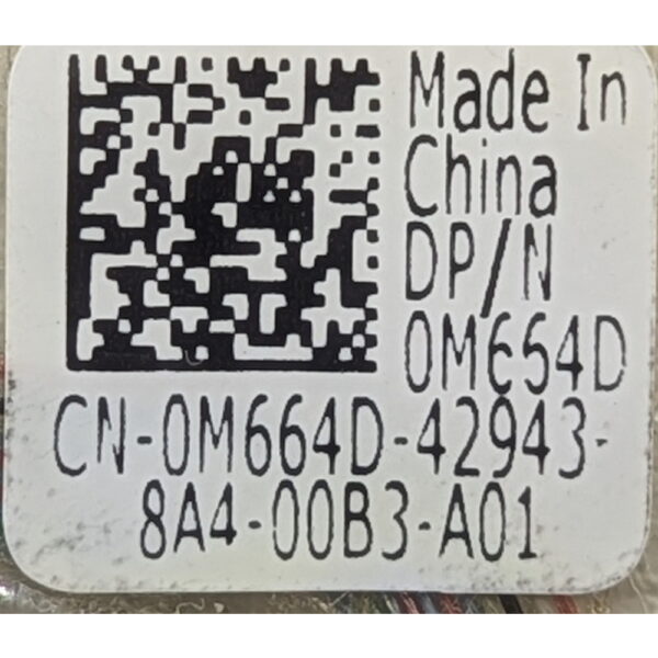 Шлейф матрицы 0M664D, DC02000KC1L, Dell Latitude E4300