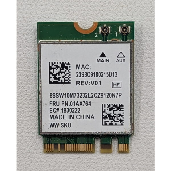Wi-Fi модуль 01AX764, RTL8821CE, Realtek, Lenovo L340-15