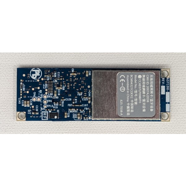 Wi-Fi модуль 607-5811-A, BCM94321COEX2, Broadcom, Apple MacBook Air 13 A1237, A1304
