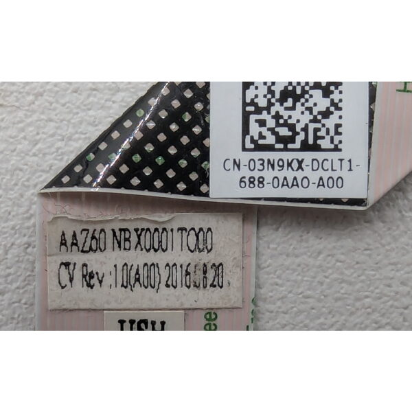 Шлейф 03N9KX, NBX0001TQ00, Dell Latitude E7470
