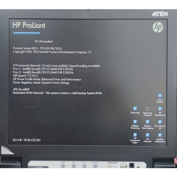 Сервер 642107-421, HP ProLiant DL380p: платформа - 1 шт., радиатор - 2 шт., вентилятор - 6 шт., Raid HP Smart Array P420/1GB FBWC 6Gb 2-ports - 2 шт., блок питания 460w - 2 шт., БЕЗ процессоров, модулей памяти, и дисков!