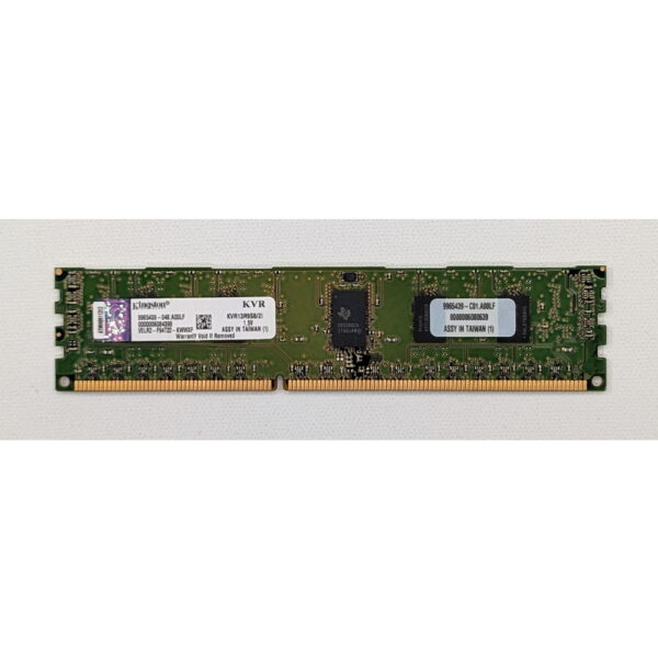 Модуль памяти KVR13R9S8/2I, Kingston, DDR3, 2Gb, 10600, REG, ECC