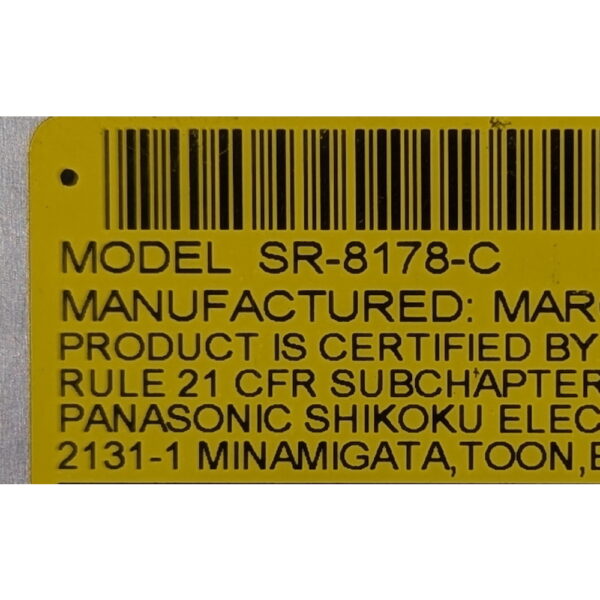 Привод DVD-RW SR-8178-C, SuperMicro, Panasonic, 8x/24x, IDE