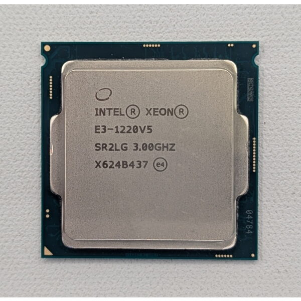 Процессор Intel Xeon E3-1220 v5, 4 cores, 3 GHz, SR2LG