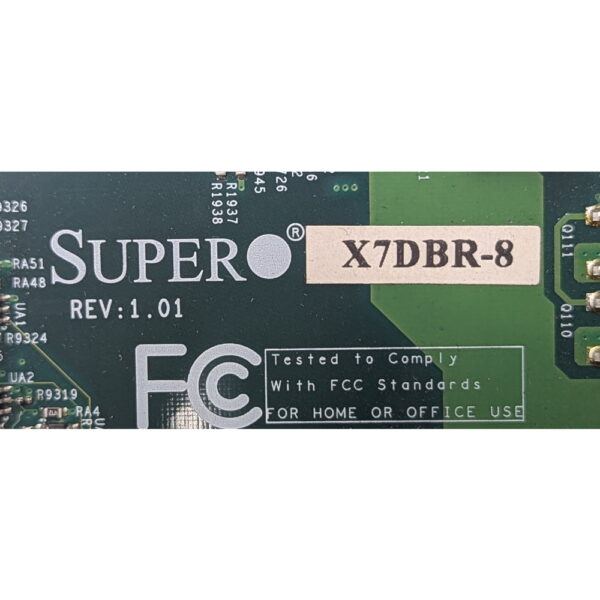 Материнская плата X7DBR-8, SuperMicro, Socket 2 x LGA771, 667-1333МГц, DDR2, FB-DIMM, IDE/SATA/SCSI, EATX