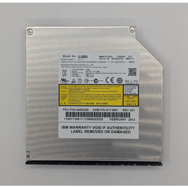Привод DVD-RW 44W3256, 81Y3661, UJ8B0, Panasonic, IBM System x3550 M2, X3650 M3