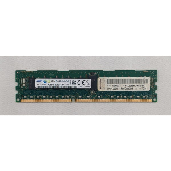 Модуль памяти M393B5270QB0-CMA, 00D5022, 47J0218, Samsung, Lenovo, DDR3, 4Gb, 14900, RDIMM, ECC