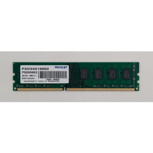Модуль памяти PSD34G16002, Patriot, DDR3, 4Gb, 12800