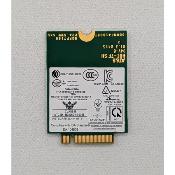 4G модуль (модем) 0NRR39, LN930, Dell Venue 11 PRO 7140