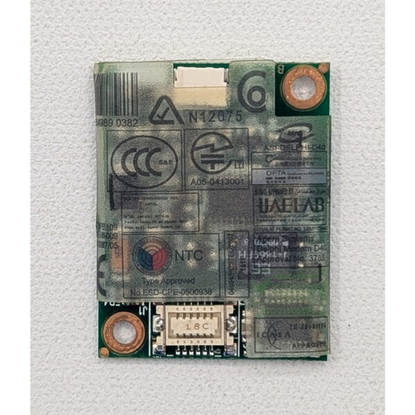 Модем 4005B-DELPHI, T60M951.36 LF, Agere, HP Compac 6720s, Acer Aspire 5535, 7736z, 7540G,7736, 5315, HP Probook 4525S, Samsung R720