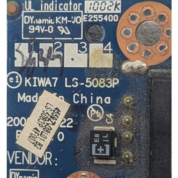 Дополнительная плата LS-5083P, NBX0000HI00, Lenovo B550, G550, G555