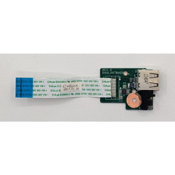 Дополнительная плата DA0LX6TB4D0, 36LX6UB0000, HP Pavilion dv6-3080er, dv6-3125er, 3110er, 3057er, dv6-3000