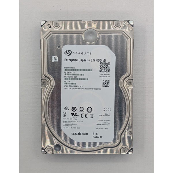 Жесткий диск ST6000NM0115, Seagate, 6 Тб, SATA, 3.5
