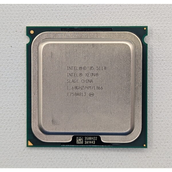 Процессор Intel Xeon 5110, 2 cores, 1.6 GHz, SLAGE