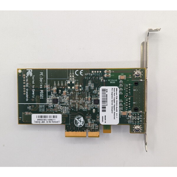 Сетевая карта PEG2I-RoHS, Silicom, 2 x 1GB RJ-45, PCI E