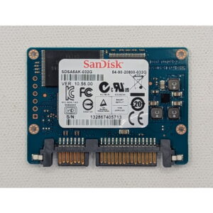 SSD диск 54-90-20800-032G, SDSA5AK-032G, SanDisk, 32 Гб, mSATA, 2.5