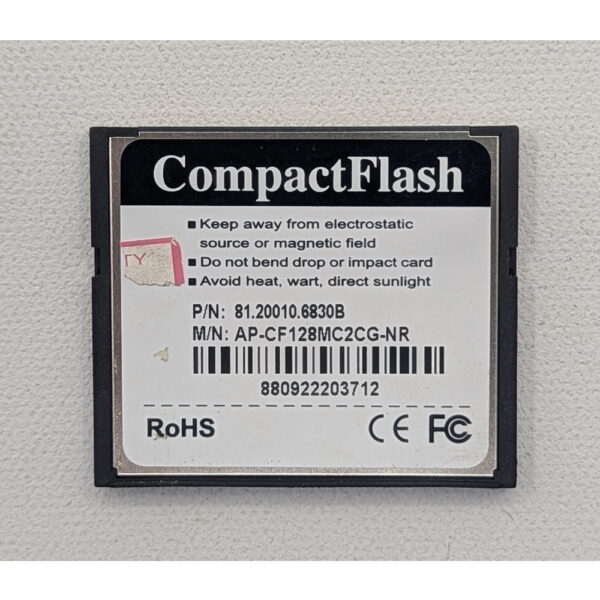 Карта памяти AP-CF128GLAFS-NR, Apacer, Compact Flash, 128 Mb