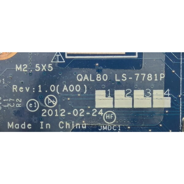 Дополнительная плата 051WP9, LS-7781P, Dell Latitude E6430