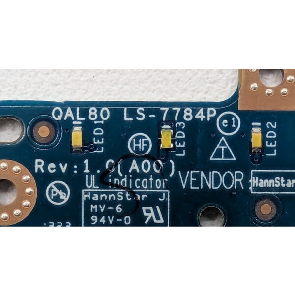 Дополнительная плата LS-7784P, NBX00010100, Dell Latitude E6430