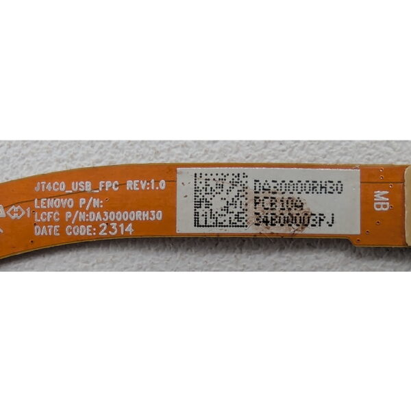 Шлейф JT4C0_USB_FPC, DA30000RH30, Lenovo Thinkpad T14 gen 3