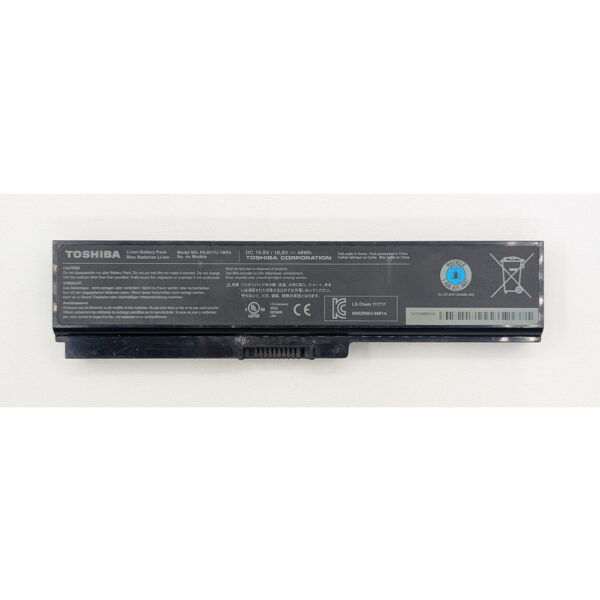 Аккумулятор PA3817U-1BRS, Toshiba Satellite L750, C650, C650D, C660, C660D, C670, C670D, L630, L730, L735, L750D, L755, L755D, P750, P770, P775, Pro C650, Pro C650D, Pro C660, Pro C660D, Pro L630, 48wh, 10.8V, СОСТОЯНИЕ НЕ ИЗВЕСТНО, ПРОДАЕТСЯ КАК ЗАГЛУШКА!