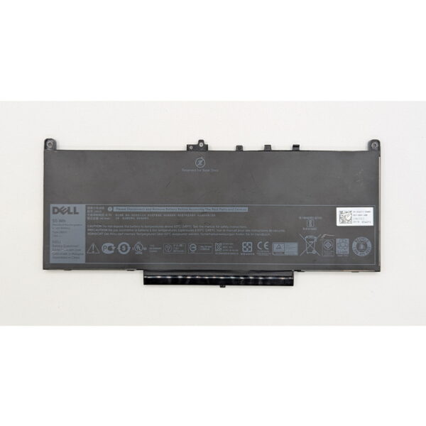 Аккумулятор 01W2Y2, J60J5, Dell Latitude E7270, E7470, 55wh, 76v, СОСТОЯНИЕ НЕ ИЗВЕСТНО, ПРОДАЕТСЯ КАК ЗАГЛУШКА!