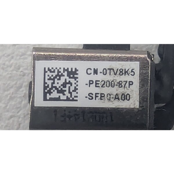 Разъем питания с кабелем 0TV8K5, Dell Inspiron 5370, Vostro 5471, P87G, P88G