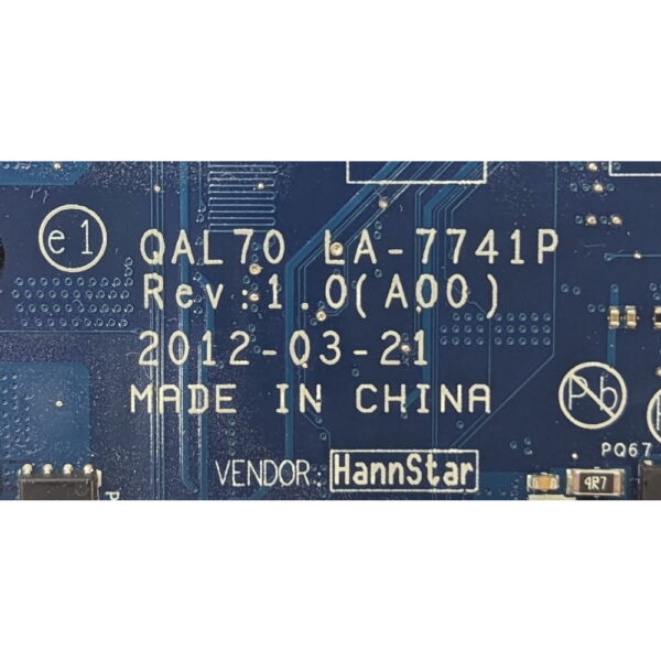 Материнская плата LA-7741P, Dell Latitude E6330, Intel Core i5-3320M (SR0MY)