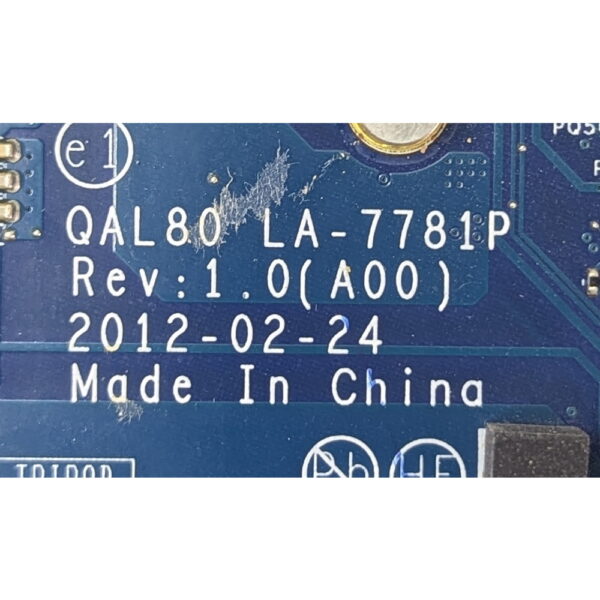 Материнская плата LA-7781P, 05T2TY, Dell Latitude E6430