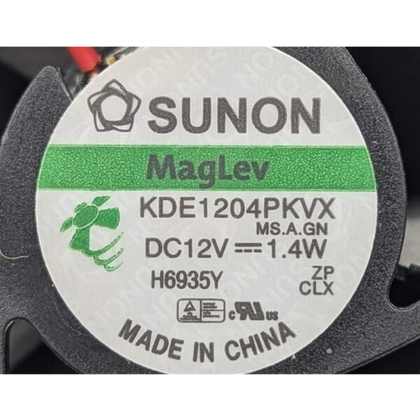Вентилятор KDE1204PKVX, Sunon, 12V, 40x20mm, 0.13A