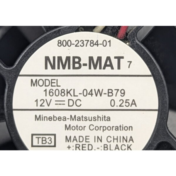 Вентилятор 800-23784-01, 1608KL-04W-B79, Cisco 2801, 0,25A 12v 40x40x20mm