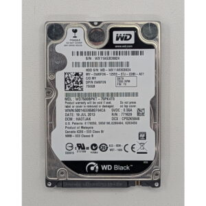 Жесткий диск 0W6F0N, WD7500BPKT, WD, 750 Гб, SATA, 2.5