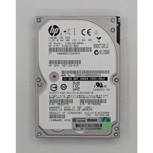 Жесткий диск HUC151414CSS600, 507129-010, 518216-002, Hitachi, HP, 147 Гб, SAS, 2.5