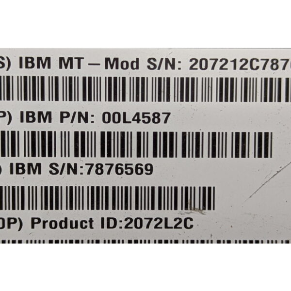 Шасси СХД 00L4587, 2072-12C, 207212C, IBM Storwize V3700