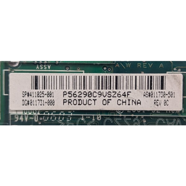 Дополнительная плата 411025-001, 011731-000, HP Proliant DL380 G4