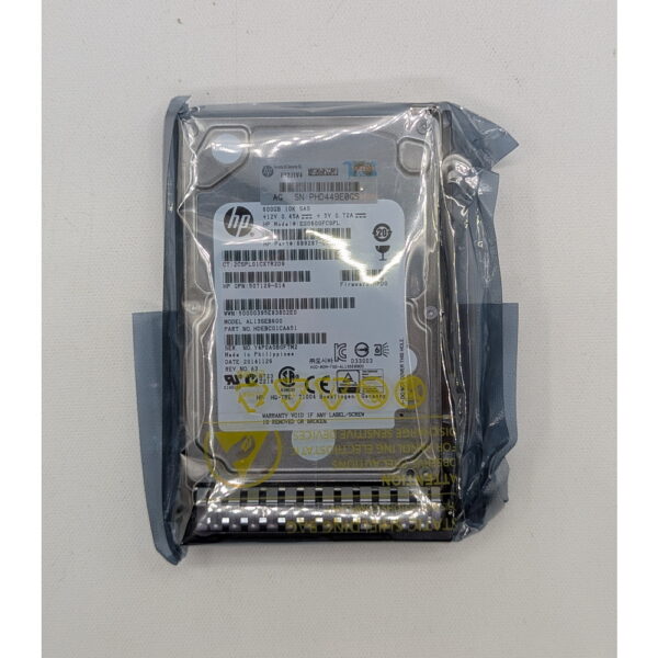 Жесткий диск AL13SEB600, 689287-003, 507129-014, Toshiba, HP, 600 Гб, SAS, 2.5