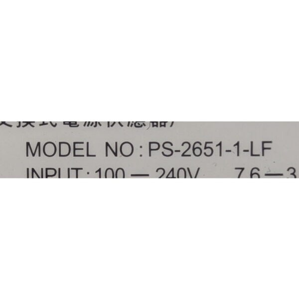 Блок питания 341-0490-02, PS-2651-LF, Cisco C-Series Rack Servers, 650W