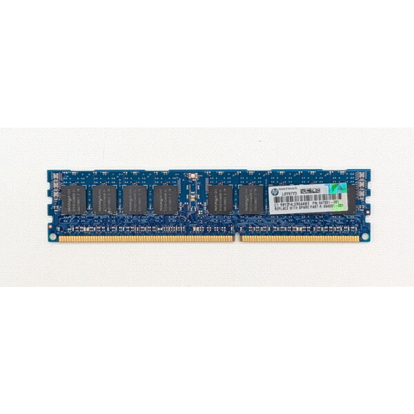 Модуль памяти NT8GC72B4PB2NL-DI, 647651-081, 664691-001, Nanya, HP, DDR3, 8Gb, 12800R, REG, ECC
