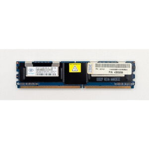 Модуль памяти NT1GT72U89D2BD-3C, 43X5059, 467421, Nanya, IBM, DDR2, 1Gb, 5300F, ECC