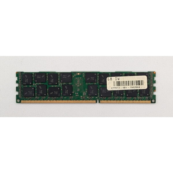 Модуль памяти MT36JSF2G72PZ-1G6, 672612-081, Micron, HP, DDR3, 16Gb, 12800R, ECC