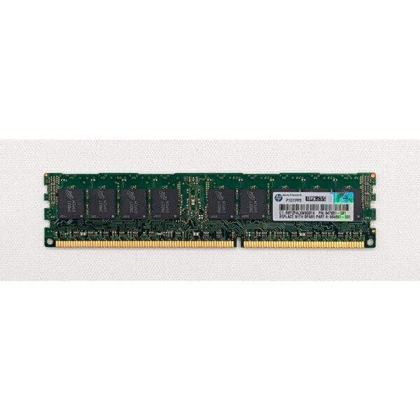 Модуль памяти MT18JSF1G72PZ-1G6, 647651-081, 664691-001, Micron, HP, DDR3, 8Gb, 12800R, ECC