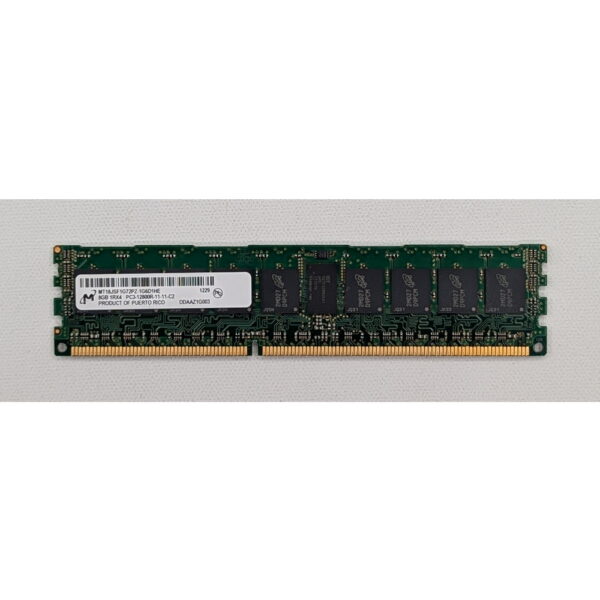 Модуль памяти MT18JSF1G72PZ-1G6, 647651-081, 664691-001, Micron, HP, DDR3, 8Gb, 12800R, ECC
