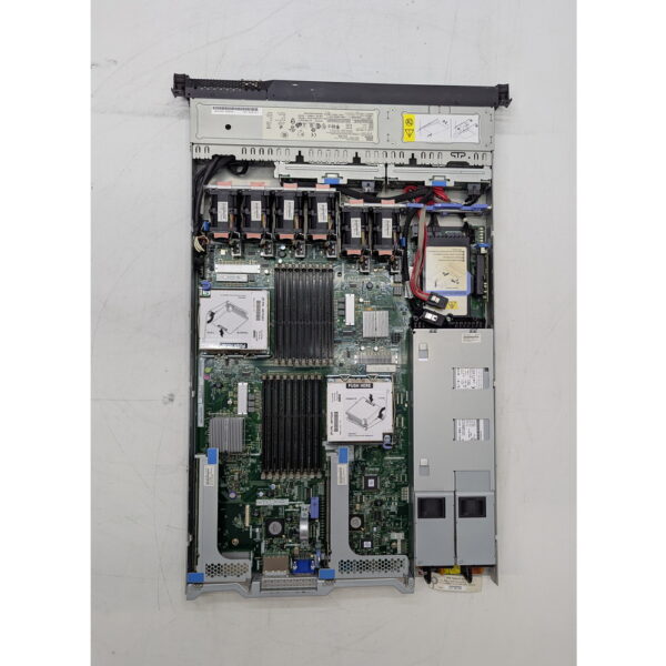 Сервер IBM System x3550 M3, 59Y3931: платформа - 1 шт., радиатор - 2 шт., вентилятор - 6 шт., блок питания - 2 шт., БЕЗ процессоров, модулей памяти, и дисков!