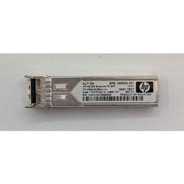 Трансивер FTLF8524P2BNV-HJ, 468506-001, HP, 4 Gb