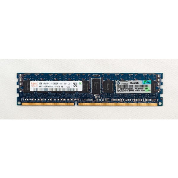 Модуль памяти HMT41GR7MFR4C-PB, 647651-081, 664691, Hinix, HP, DDR3, 8Gb, 10600, REG, ECC