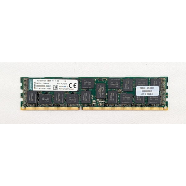 Модуль памяти KTH-PL316/16G, Kingston, DDR3, 16Gb, 12800, REG, ECC