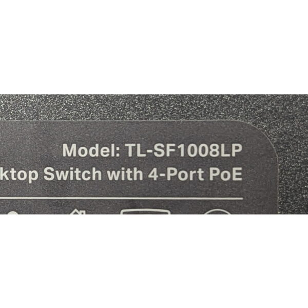 Коммутатор 1760500168, TL-SF1008LP+POE, TP-Link, с блоком питания