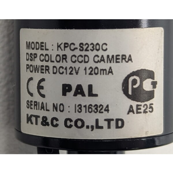 Видеокамера KPC-S230C, KT&C, без крепления