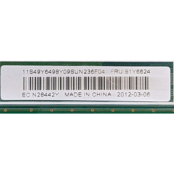 Материнская плата 81Y6624, 49Y6498, IBM X3550, X3650 M2, Socket LGA1366